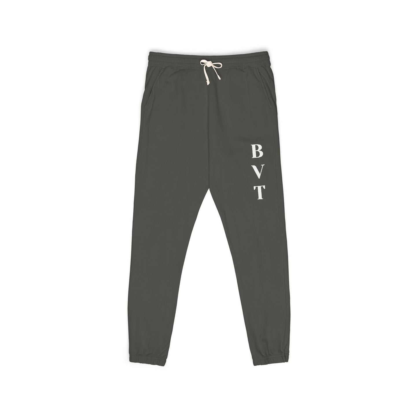 Unisex Fleece Sweatpants  BVT Garment-Dyed