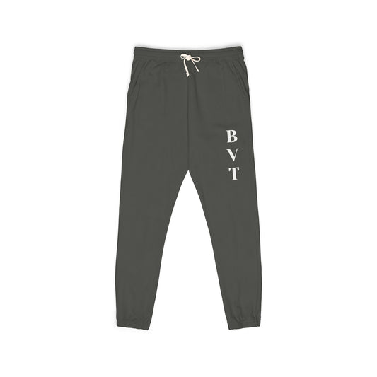 Unisex Fleece Sweatpants  BVT Garment-Dyed