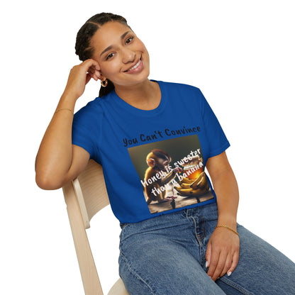 Honey and Banana Graphic T-Shirt — "You Can't Convince"