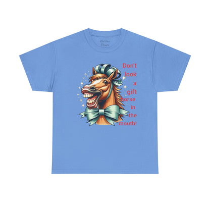 Gift Horse Cotton Tee