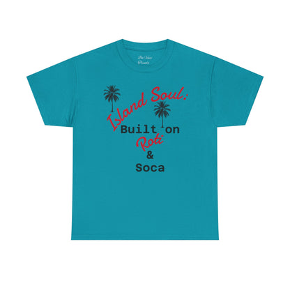 Island Soul Unisex Tee - Built on Roti & Soca