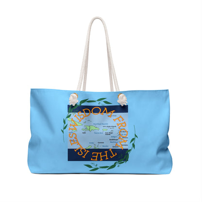 Wisdom from the Isles Weekender Bag – Sea Breeze
