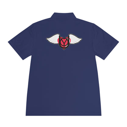EMbrace The You Men's Sport Polo Shirt (Logo)