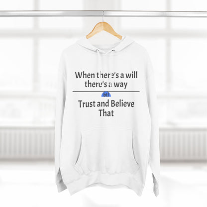 A Way Three-Panel Fleece Hoodie