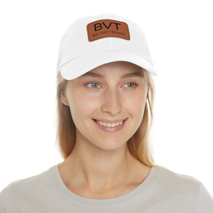BVT Dad Hat with Leather Patch