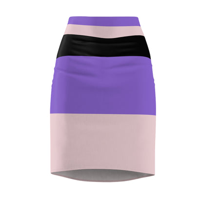 Chic Abstract Women's Pencil Skirt PBP