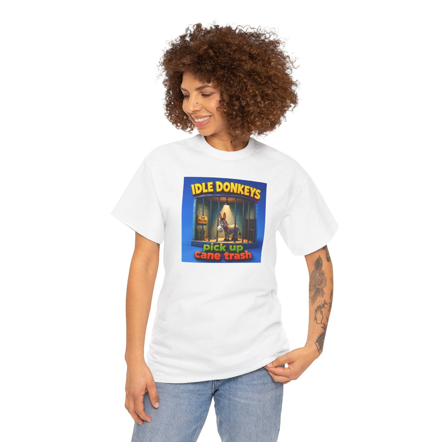 Idle Donkeys "Pick Up Cane Trash" T-Shirt