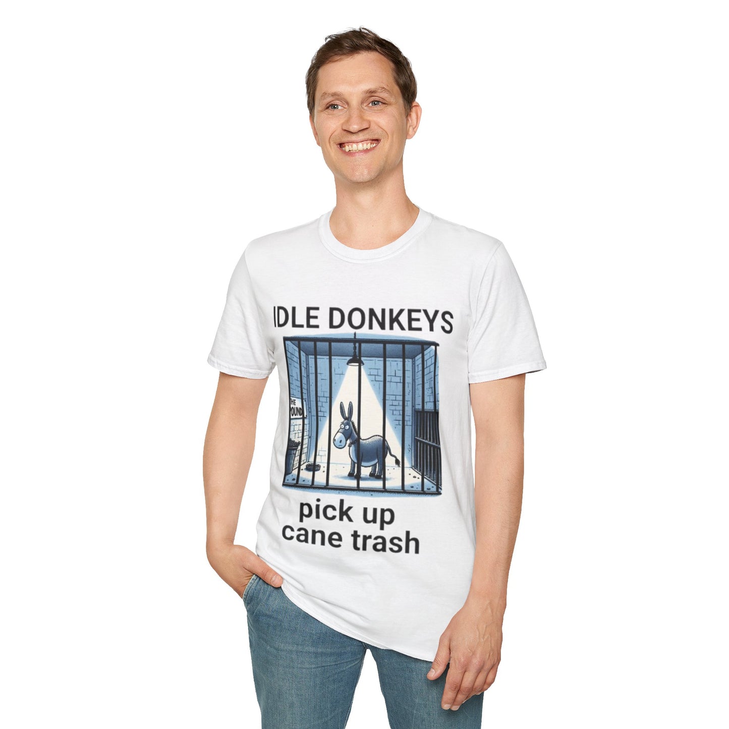 Idle Donkey Softstyle T-Shirt