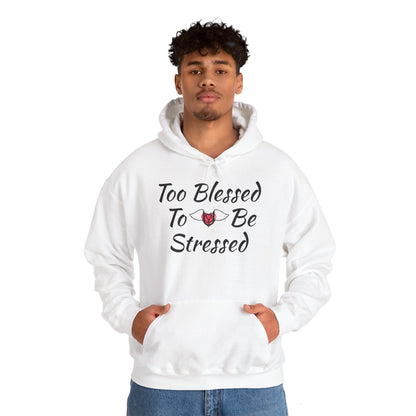Too Blessed Hooded Sweatshirt