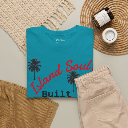 Island Soul Unisex Tee - Built on Rice-n-Peas & Road