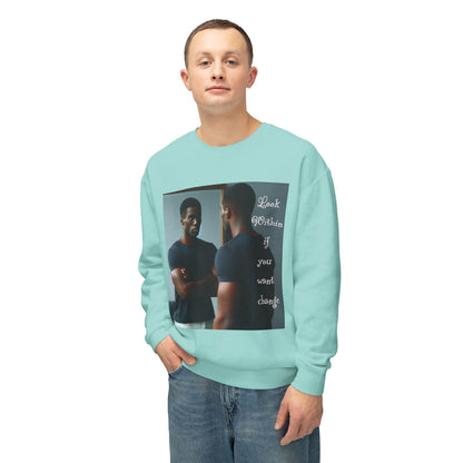 Look Within Unisex  Crewneck Sweatshirt