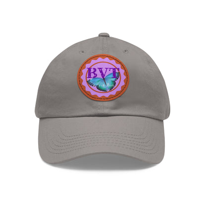 Ba Vuzi Trends Hat Leather Patch (Rd)