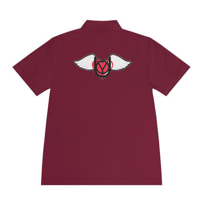 EMbrace The You Men's Sport Polo Shirt (Logo)