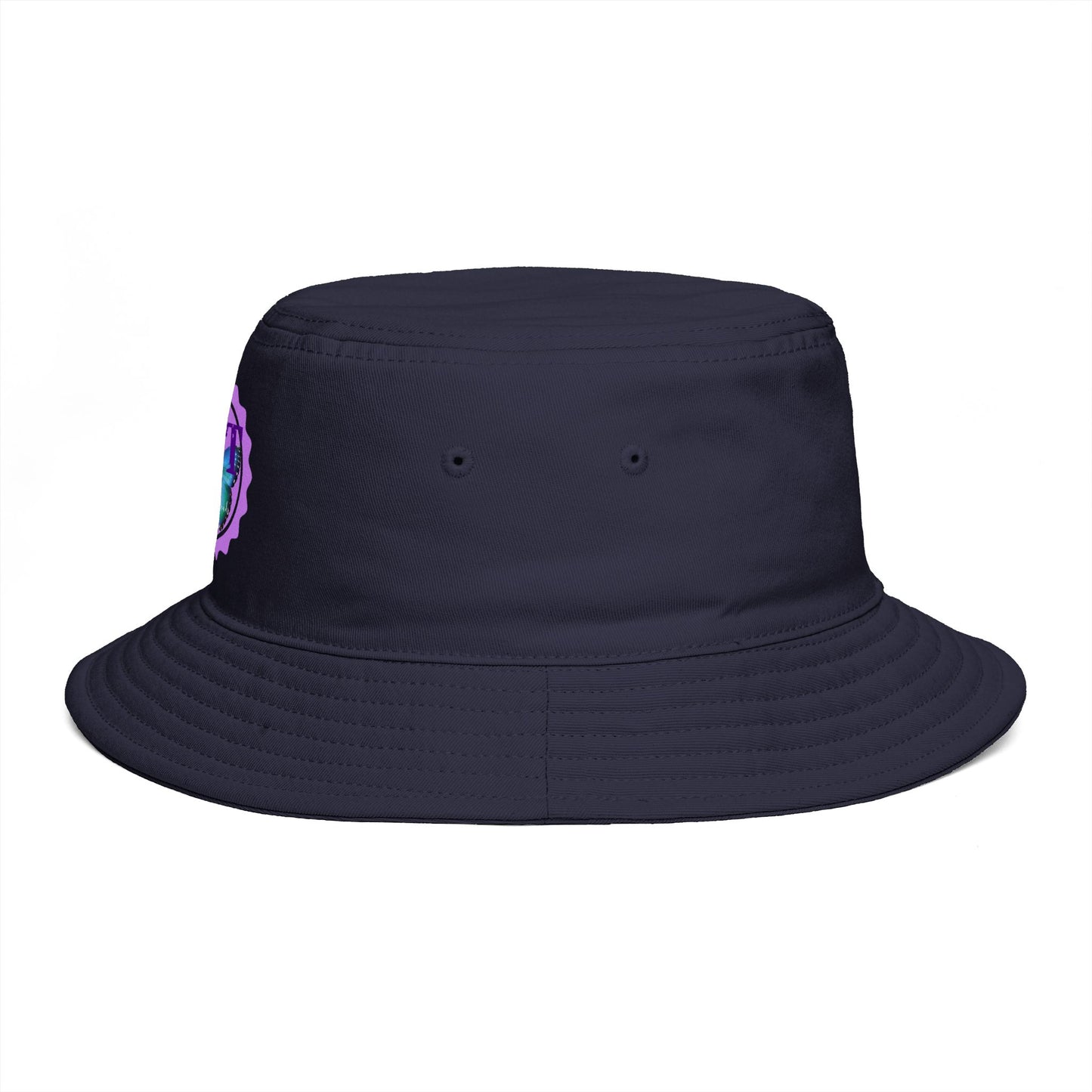 BVT Butterfly Logo Bucket Hat — Casual Sun Hat