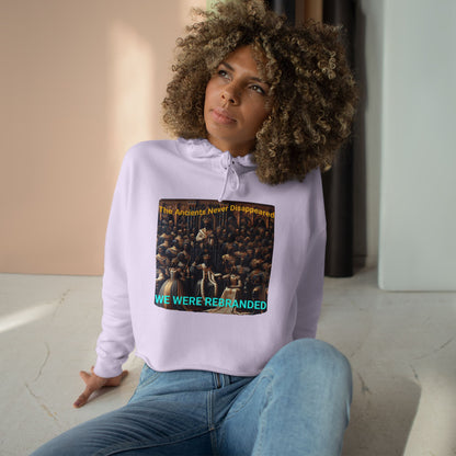 We Were Rebranded Crop Hoodie