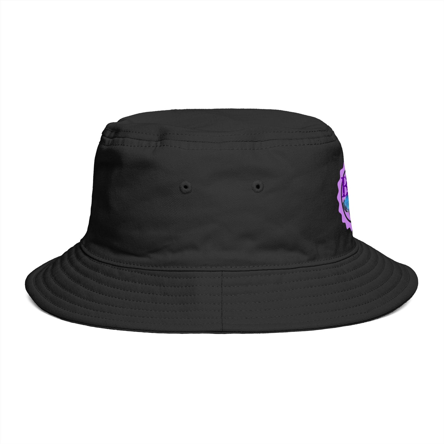 BVT Butterfly Logo Bucket Hat — Casual Sun Hat