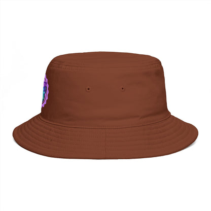 BVT Butterfly Logo Bucket Hat — Casual Sun Hat