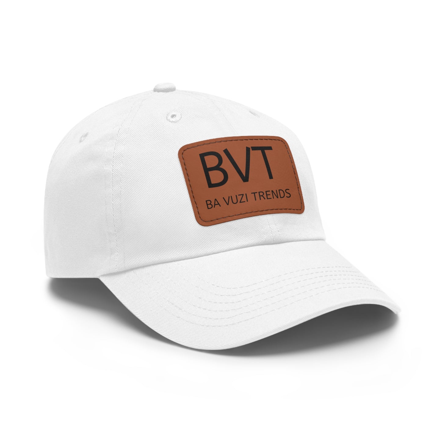 BVT Dad Hat with Leather Patch