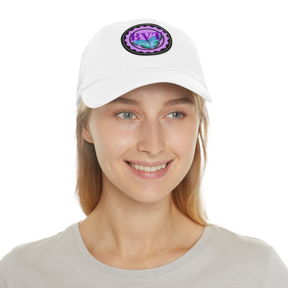Ba Vuzi Trends Hat Leather Patch (Rd)