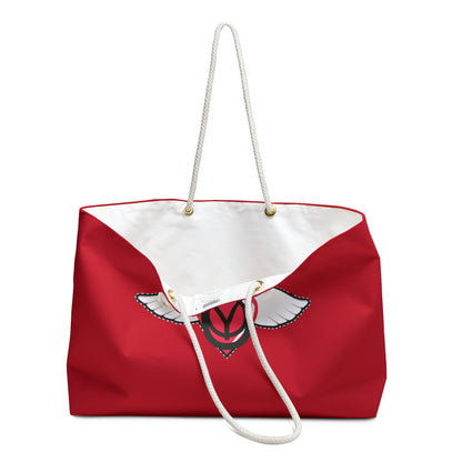 Embrace the You (Logo) Weekender Bag Red