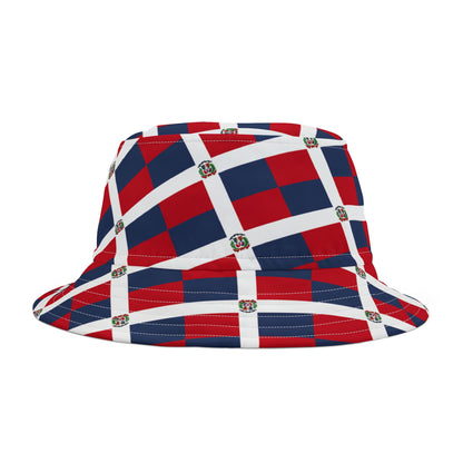 Dominican Rep Hat Lg Patterned Bucket