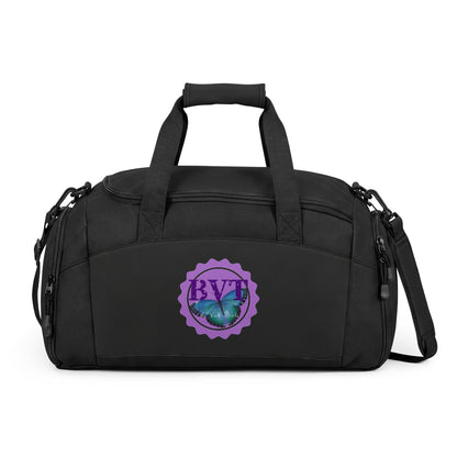 Butterfly Monogram Gym Bag — BVT Fitness Duffel