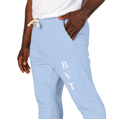 Unisex Fleece Sweatpants  BVT Garment-Dyed