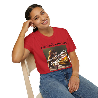 Honey and Banana Graphic T-Shirt — "You Can't Convince"