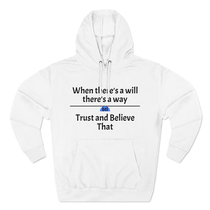 A Way Three-Panel Fleece Hoodie