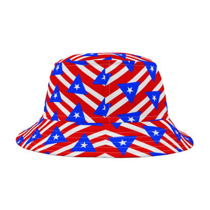 Puerto Rico Hat Mini Patterned Bucket