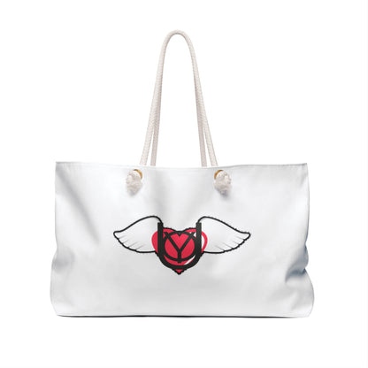 Embrace the You (Logo) Weekender Bag White