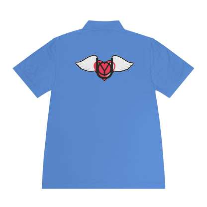 EMbrace The You Men's Sport Polo Shirt (Logo)