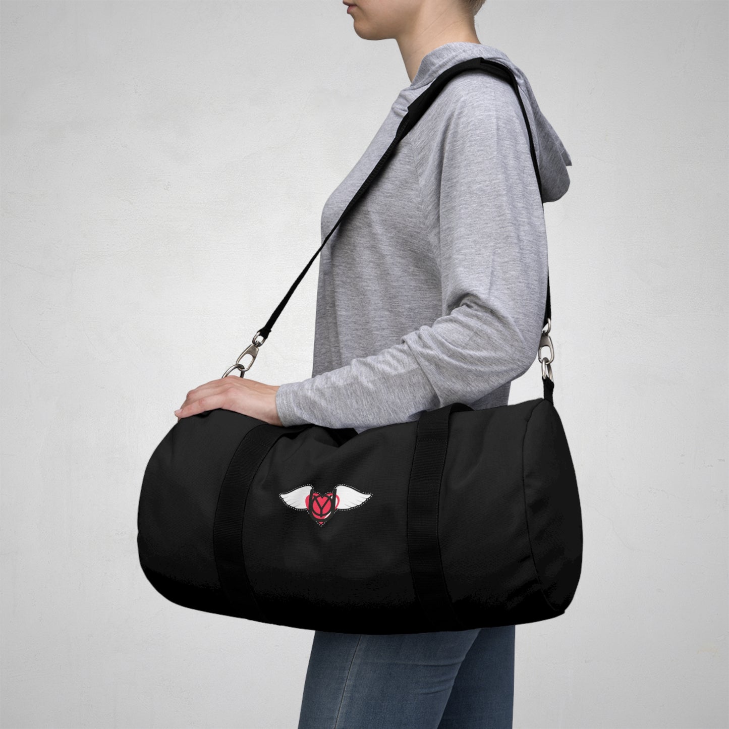 Travel Duffel Bag  — Embrace You Black Gym Bag