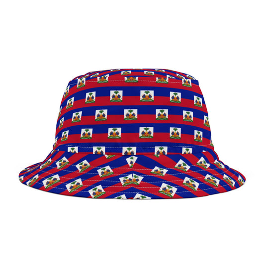 Haiti Hat Mini Patterned Bucket