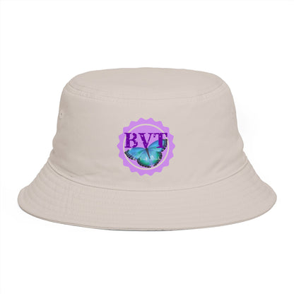 BVT Butterfly Logo Bucket Hat — Casual Sun Hat