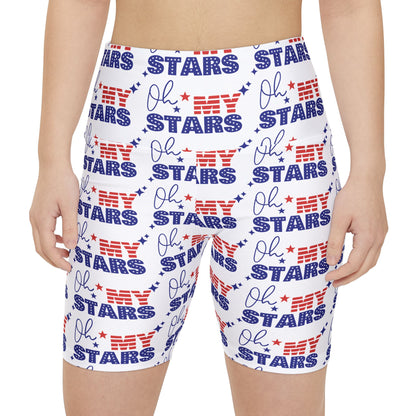 Workout Shorts — "Oh My Stars" Activewear