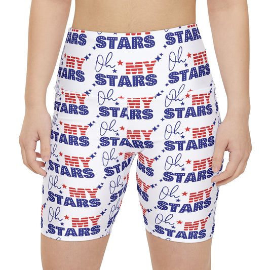 Workout Shorts — "Oh My Stars" Activewear