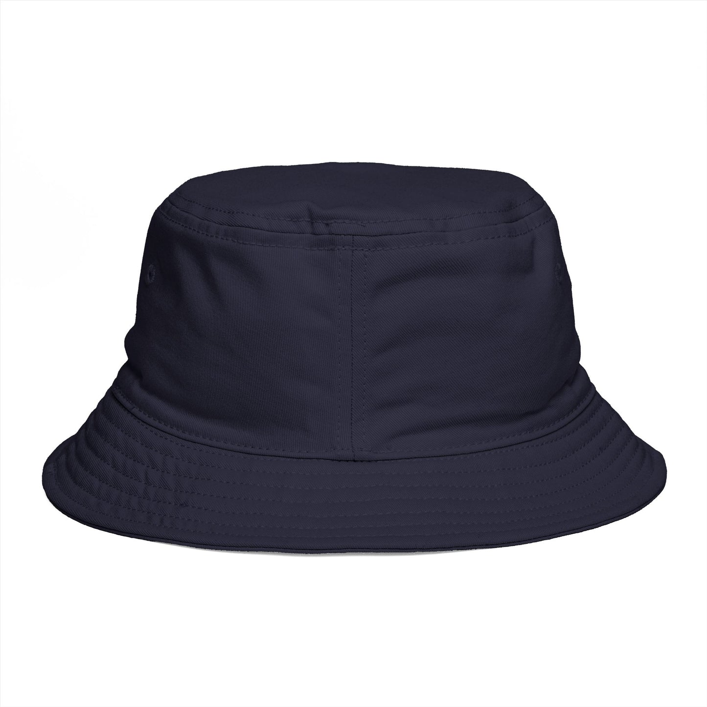 BVT Monogram Bucket Hat — Classic White BVT Logo