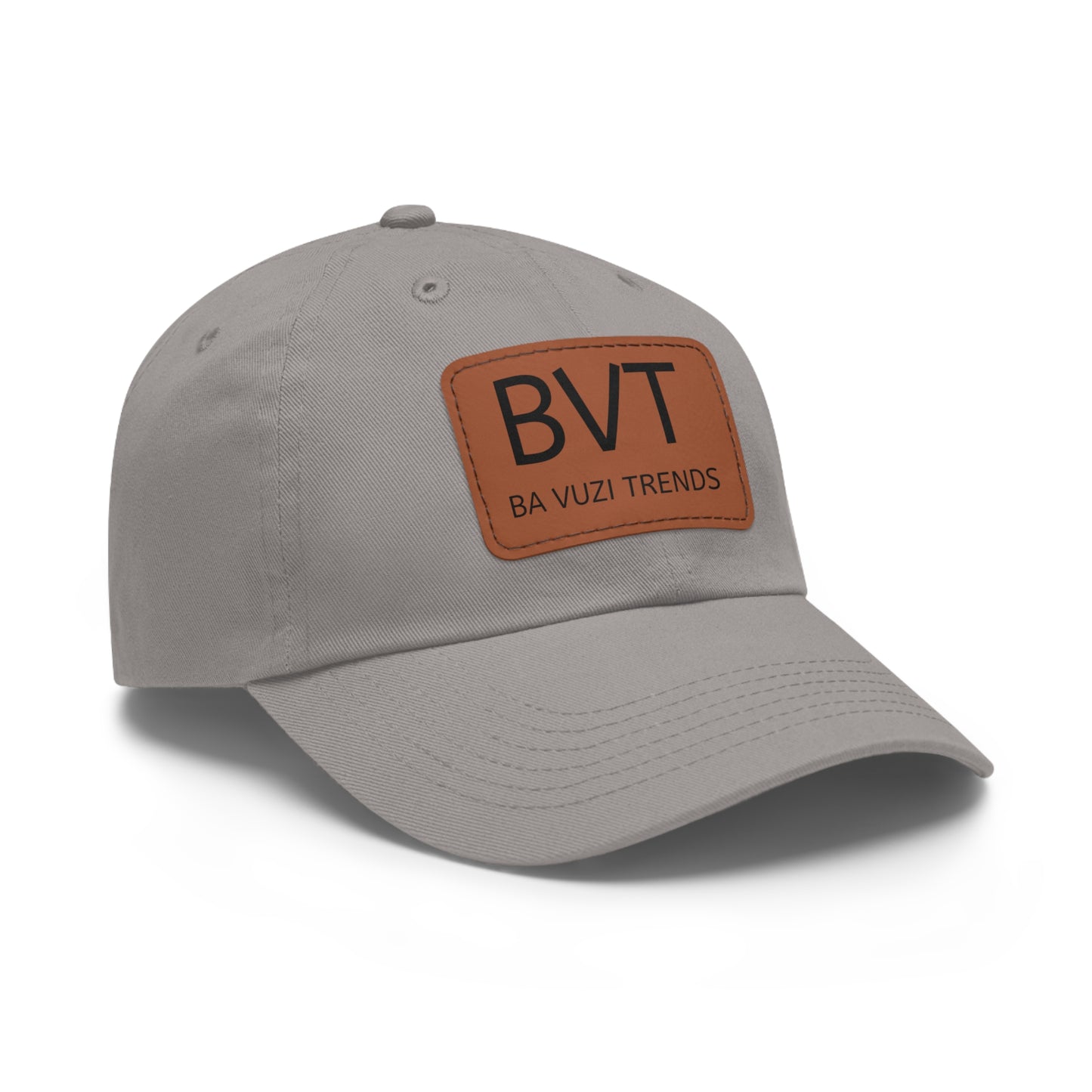BVT Dad Hat with Leather Patch