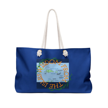Wisdom FTI (Logo) Weekender Bag Sea