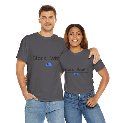 Black/White Unisex Tee