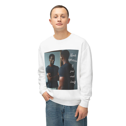 Look Within Unisex  Crewneck Sweatshirt