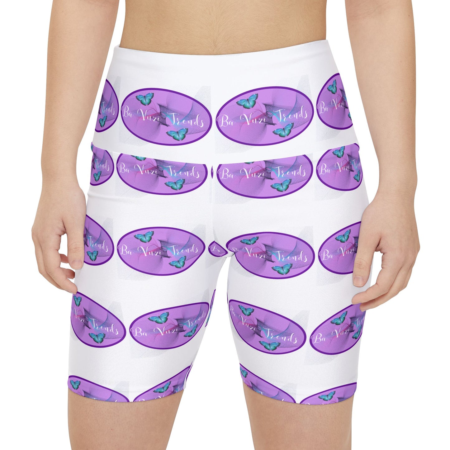 Workout Shorts — BVT Oval All-Over Print