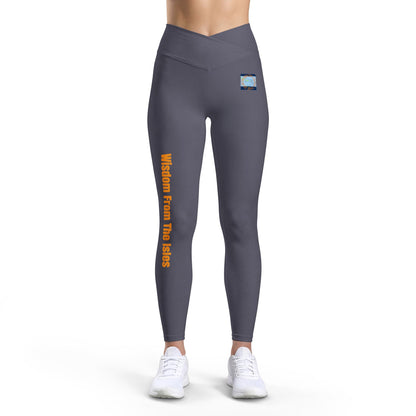 Wisdom from the Isles Women’s Luxe Leggings Gold