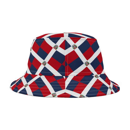 Dominican Rep Hat Lg Patterned Bucket
