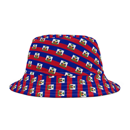 Haiti Hat Mini Patterned Bucket