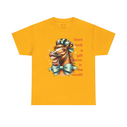 Gift Horse Cotton Tee