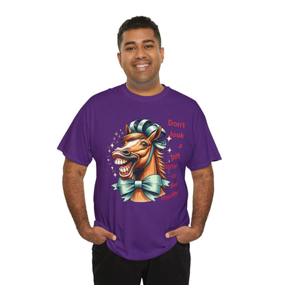 Gift Horse Cotton Tee
