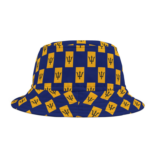 Barbados Hat Mini Patterned Bucket Hat