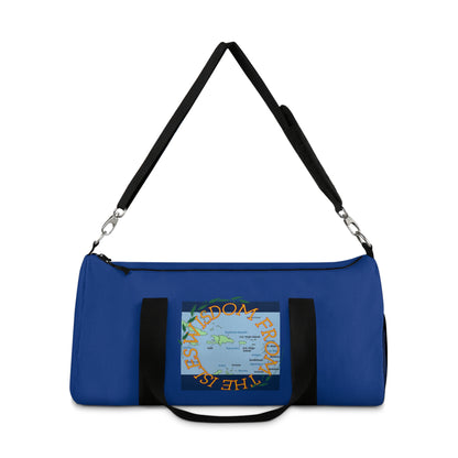Wisdom from the Isles Duffel Bag (Blue)